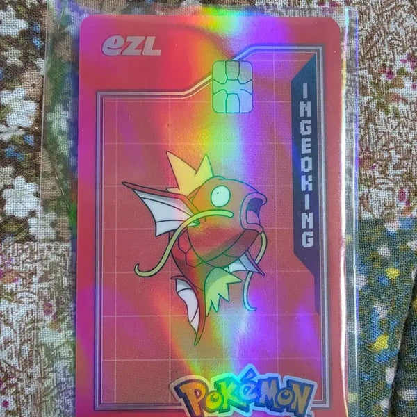 [BUNJANG] Pokemon 30th Anniversary Magikarp EZL Transit Card / 포켓몬 30주년 이즐 잉어킹 EZL 교통카드