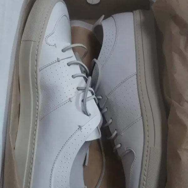 [BUNJANG] Vittorio Rossi White Sneakers / 부테로 화이트 스니커즈