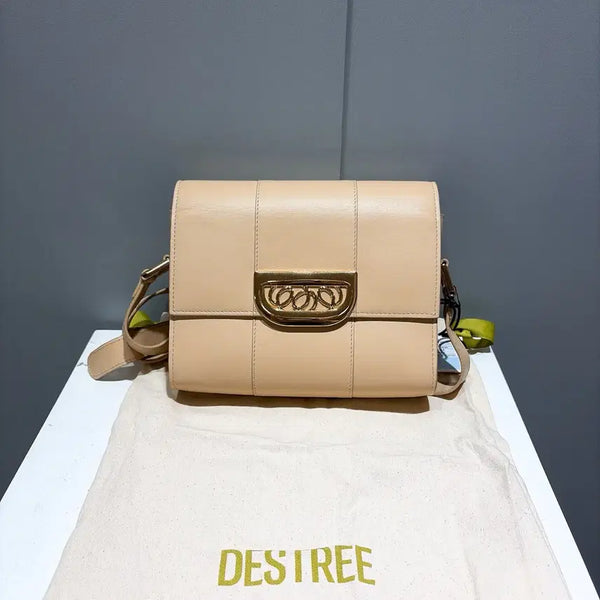 [BUNJANG] DESTREE Simone Shoulder Cross Bag Beige / (정품/새상품) DESTREE 데스트리 여성 베이지 시몬 숄더 크로스백