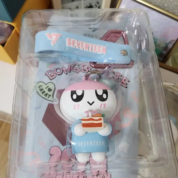 [BUNJANG] SEVENTEEN 10th Anniversary Bongbongie Keyring / 세븐틴 10주년 멤버십 봉봉이 키링 양도