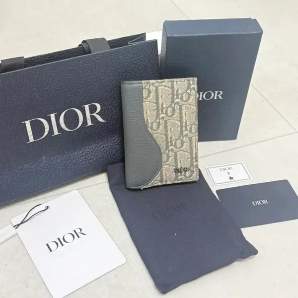 [BUNJANG] Dior Oblique New Wallet / [정품]디올 오블리크 신형 지갑(풀구성)