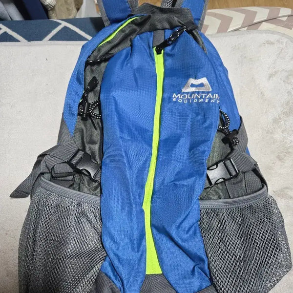 [BUNJANG] Mountain Equipment Blue Hiking Backpack / 마운틴 이큅먼트 등산 가방 블루