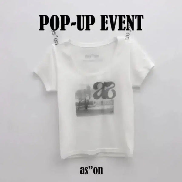 [BUNJANG] AS'ON Popup Limited Edition T-Shirt / as"on 애즈온 팝업한정 반팔 티셔츠
