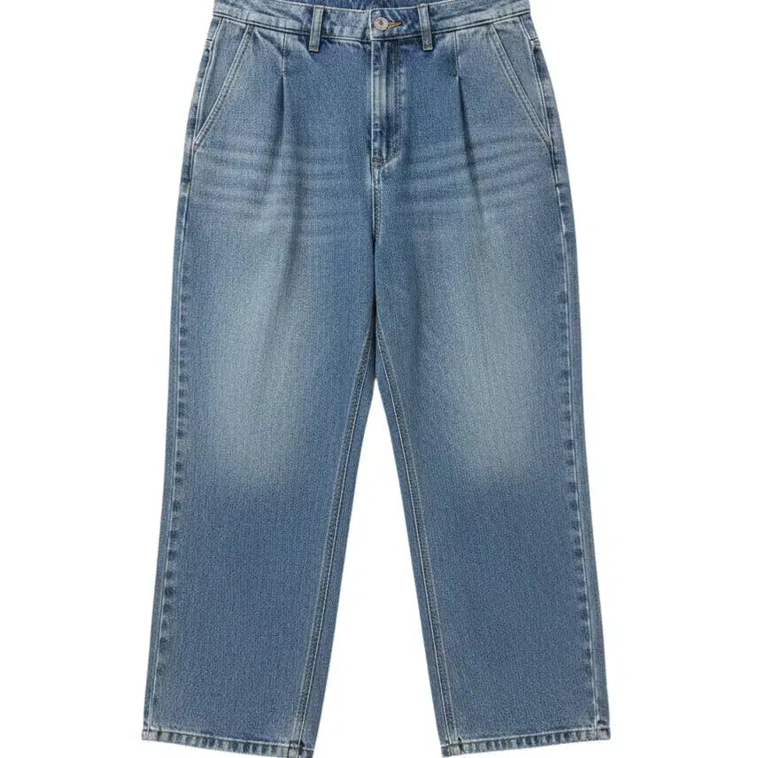 [BUNJANG] UNUSUALLY Light Wash Denim Pants - Women's M / 여성M/ UNUSUALLY 연청 데님팬츠