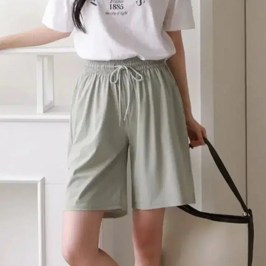 [BUNJANG] Black Coolmax Banding Shorts / (블랙) 냉감 쿨맥스 밴딩 반바지