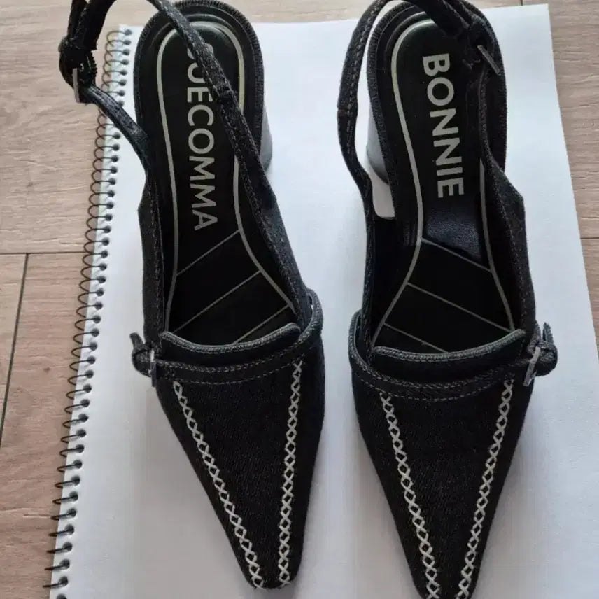 [BUNJANG] SUECOMMA BONNIE 8cm Heel Denim Platform Shoes / 슈콤마보니