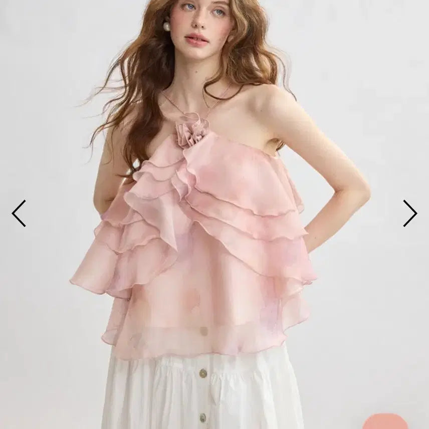 [BUNJANG] Sinsden Ruffle Blouse / 신스덴 러플탑