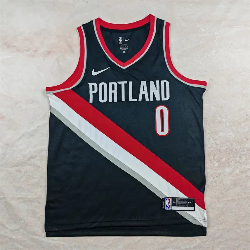 [BUNJANG] Portland Trail Blazers Damian Lillard #0 Black Basketball Jersey / NBA 농구복 포틀랜드 트레일블레이저스 0번 리라드 블랙