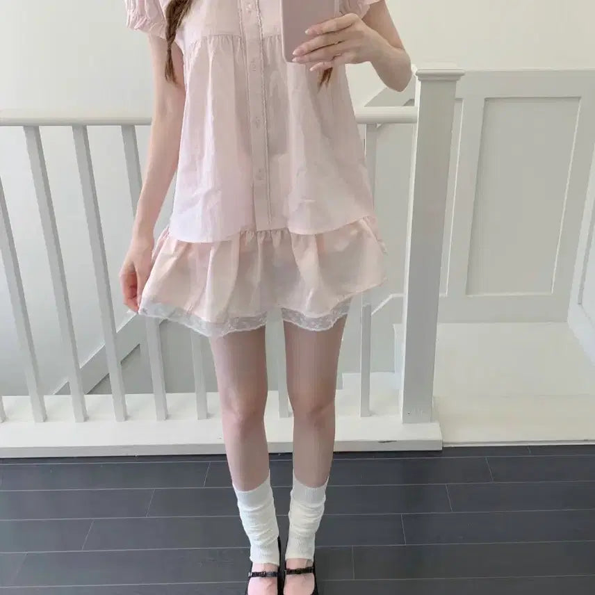 [BUNJANG] Whisfairy Baby Doll Blouse / 위스페어리 whisfairy baby doll blouse