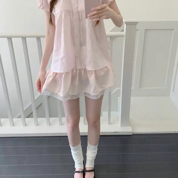 [BUNJANG] Whisfairy Baby Doll Blouse / 위스페어리 whisfairy baby doll blouse