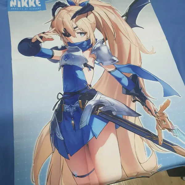 [BUNJANG] Goddess of Victory: Nikke Guillotine Winter Slayer Cloth Poster / 승리의 여신 니케 길로틴 윈터 슬레이어 천 포스터