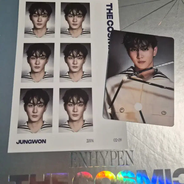 [BUNJANG] ENHYPEN Jungwon Harper's Bazaar Photo Cards / 엔하이픈 정원_하퍼스 바자 증사&포카 양도