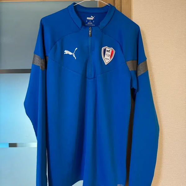 [BUNJANG] Suwon Samsung FC Player Issued Puma Drycell Training Top M / 수원삼성 선수지급용 드릴탑 트레이닝탑