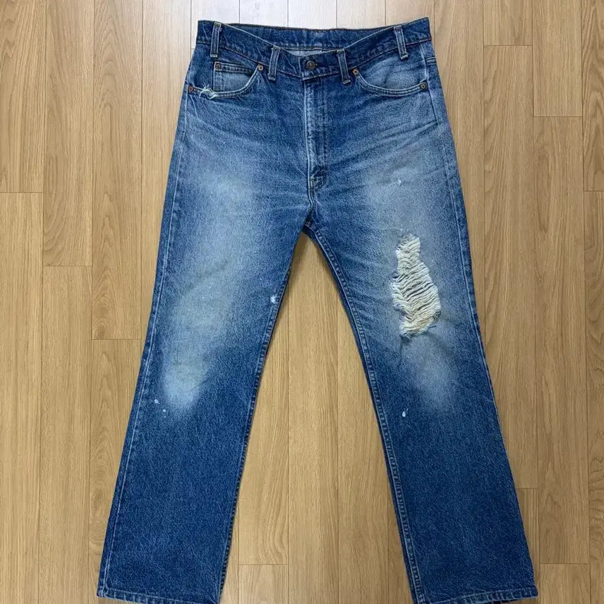 [BUNJANG] Levi's 90s 517 Orange Tab Made in USA Denim Jeans W35 L30 / 리바이스 90s 517 오렌지탭 made in USA W35 L30