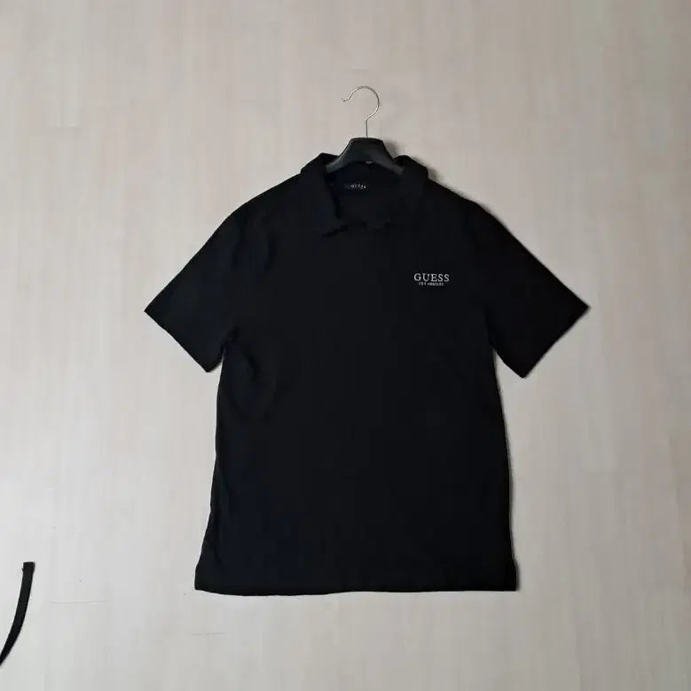 [BUNJANG] Guess Short-Sleeve Polo Shirt (Black, L) / 게스 카라티