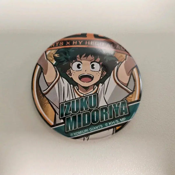 [BUNJANG] My Hero Academia Yomiuri Giants Izuku Midoriya Collaboration Badge / 나히아 요미우리 자이언츠 미도리야 이즈쿠 뱃지