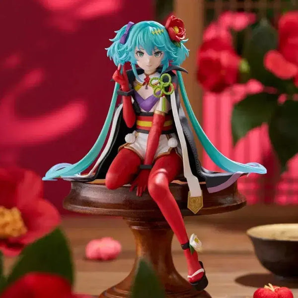 [BUNJANG] Furyu Vocaloid Noodle Stopper Figure Hatsune Miku Flower Fairy (Sealed) / 미개봉)후류 보컬로이드 누들 스토퍼 피규어 하츠네 미쿠 Flower Fairy 동백꽃 Ver.