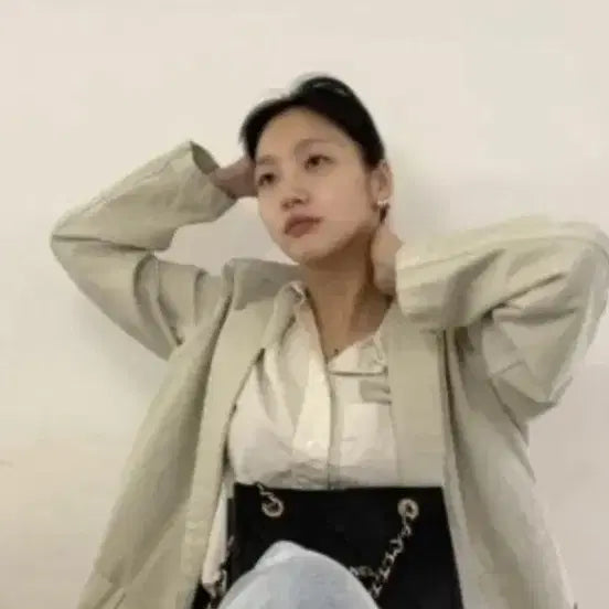 [BUNJANG] Lemaire Double-Breasted Jacket Beige / 급처) 르메르 더블 브레스티드 자켓