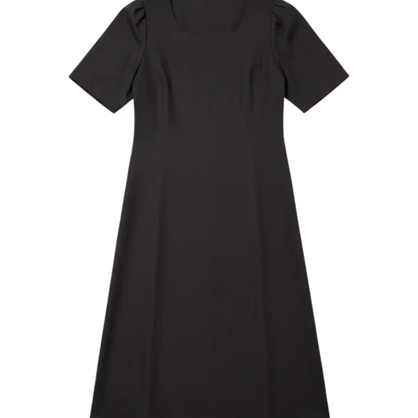 [BUNJANG] Women's Simple Puff Sleeve Balloon Dress / 여성F/ 심플리 퍼프소매 벌룬원피스