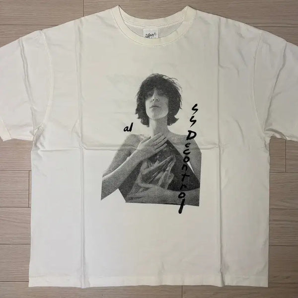 [BUNJANG] Rick Owens x Pat Smalls Cotton T-Shirt / [3]뤡코즈 패티스미스 반팔 티셔츠