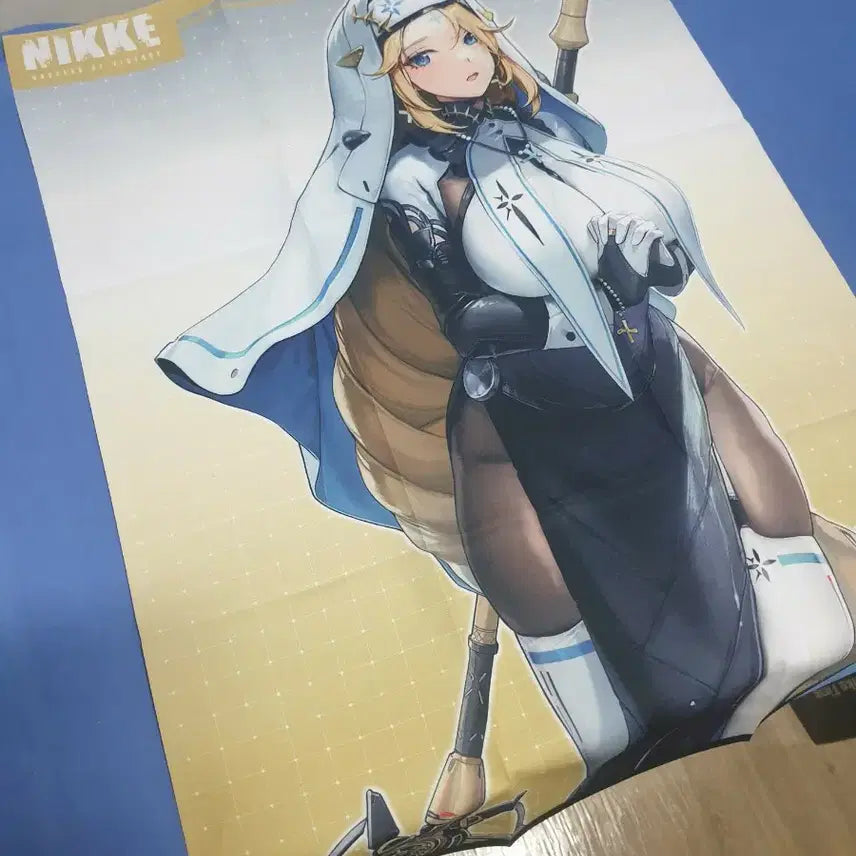 [BUNJANG] Goddess of Victory: Nikke Rapunzel Pure Grace Cloth Poster / 승리의 여신 니케 라푼젤 퓨어그레이스 천 포스터