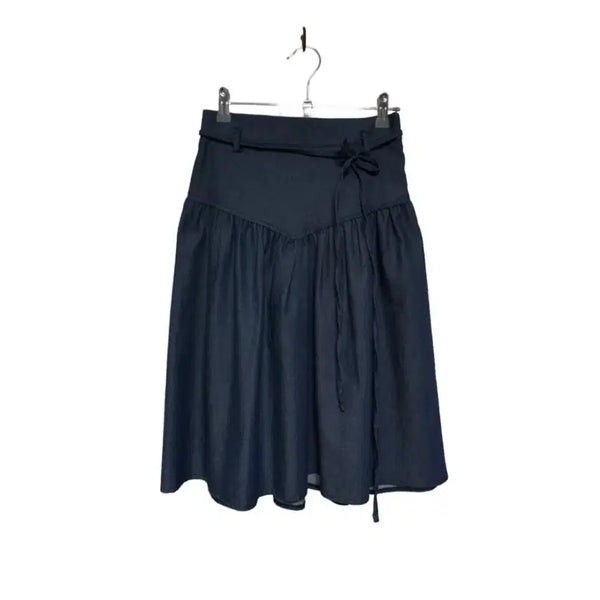 [BUNJANG] Vintage Denim Flare Midi Skirt / 빈티지 데님 플레어 스커트 카메빈티지 코야빈티지 카모메산장 차일드매거진