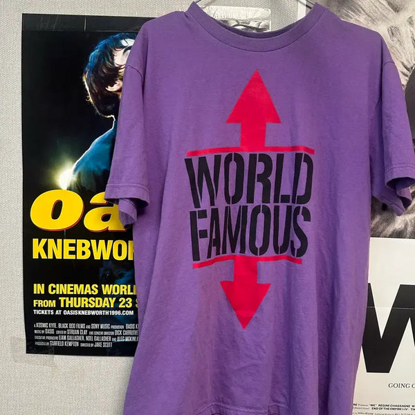 [BUNJANG] Supreme Purple T-Shirt M / 슈프림 퍼플 반팔티 M