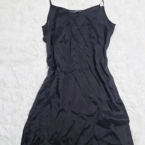 [BUNJANG] Burberry Authentic Slip Dress Black Vintage / 버버리 정품 슬립 원피스 나시 민소매 검정 긱시크 올드머니 일본 빈티지