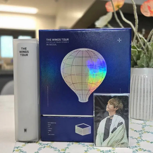 [BUNJANG] BTS BTS Live The Wings Tour DVD Bundle Set (V Photocard) / BTS 방탄 윙콘 윙즈콘 DVD 풀셋(태형 포카) WINGS