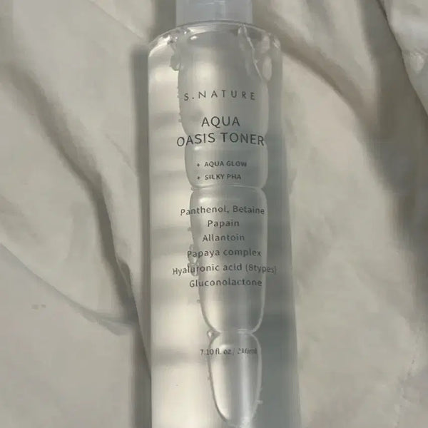 [BUNJANG] SNature Aqua Oasis Toner 210ml / 미개봉)에스네이처 아쿠아 오아시스 토너 210ml