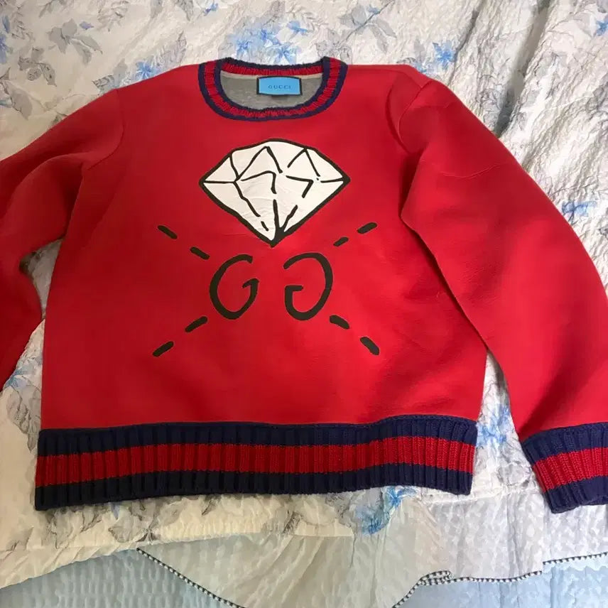 [BUNJANG] Gucci Neoprene Sweatshirt / 정품 구찌 네오플랜소재 맨투맨