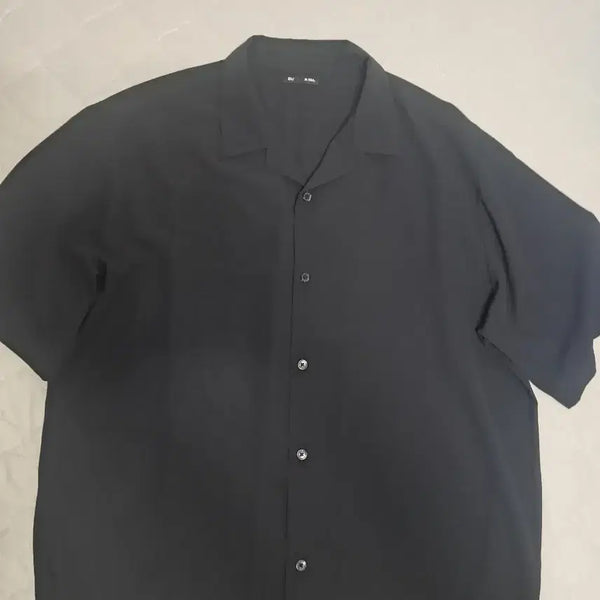 [BUNJANG] GU Oversized Collar Shirt XL / GU 오버핏카라셔츠XL