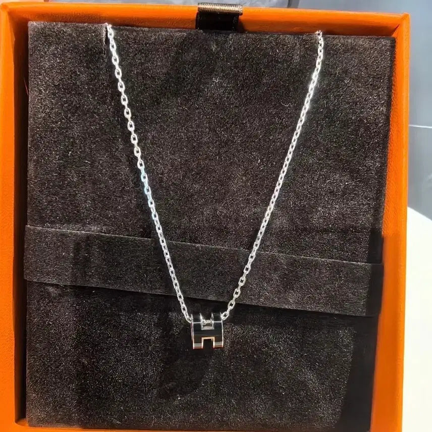 [BUNJANG] Hermes H Necklace / 에르메스 H 목걸이