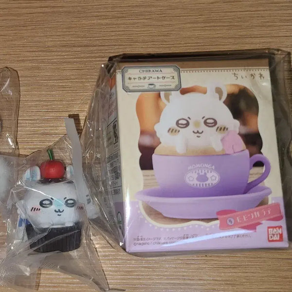 [BUNJANG] Momonga Monitor Figure + Latte Art Figure Bundle / 모몽가 모니터 피규어+라떼아트 피규어