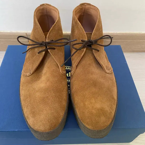 [BUNJANG] Sanders High Top Chukka Boots Indiana Tan / 샌더스 하이탑 처카부츠