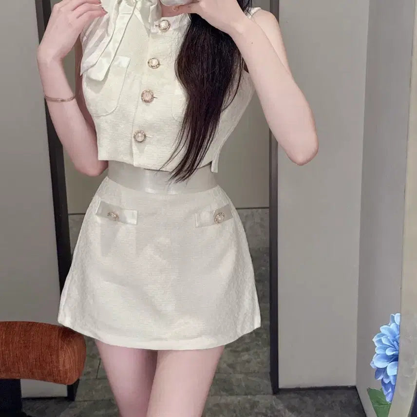 [BUNJANG] Imported Clothing New Tweed Set / 수입의류 새상품 트위드 셋업