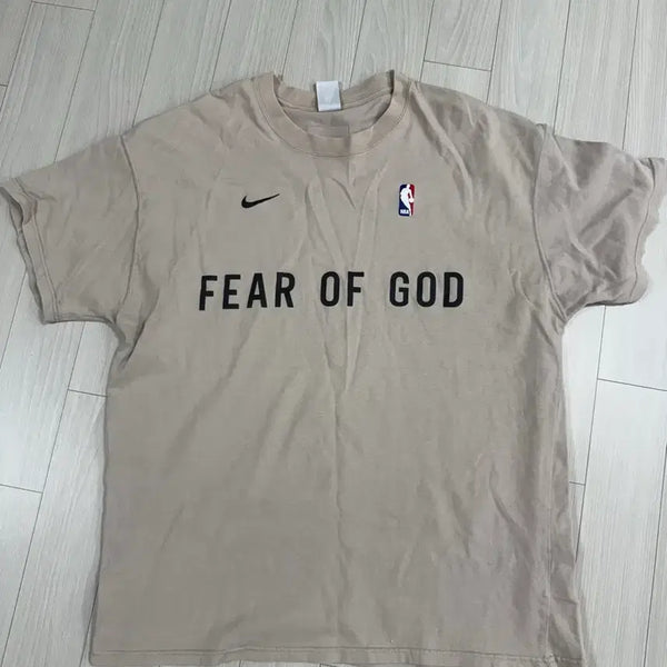 [BUNJANG] Nike Fear Of God Warm-Up T-Shirt / 나이키 피어 오브 갓 웜업 티셔츠