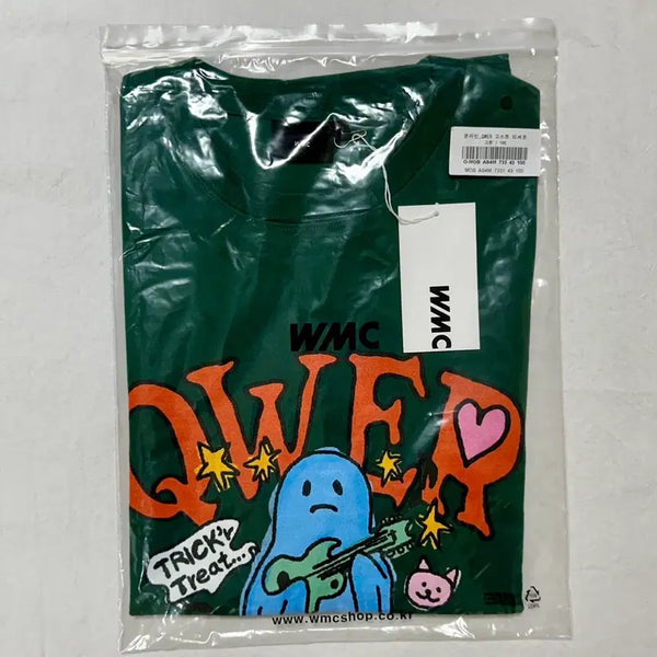 [BUNJANG] WMC Hina Collaboration T-Shirt / WMC 더블유엠씨 qwer 큐더블유이알 히나 콜라보 티셔츠 미사용