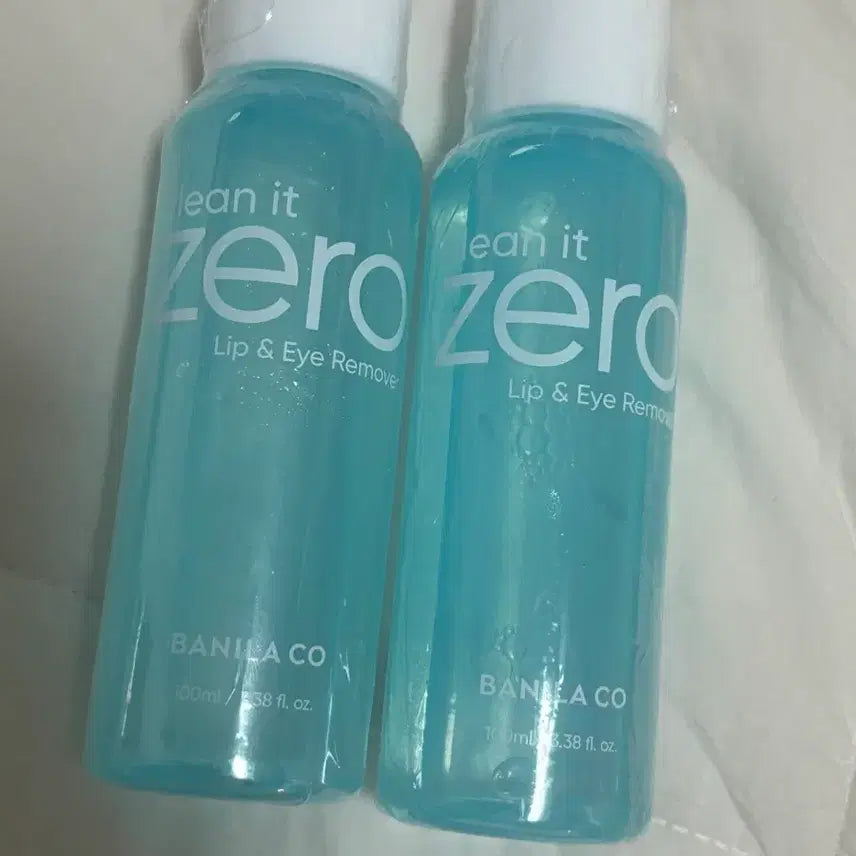 [BUNJANG] Banila Co. Clean It Zero Lip & Eye Remover 100ml Set (2 Pieces) / 바닐라코 클린잇제로 립앤아이 리무버 100ml 2개