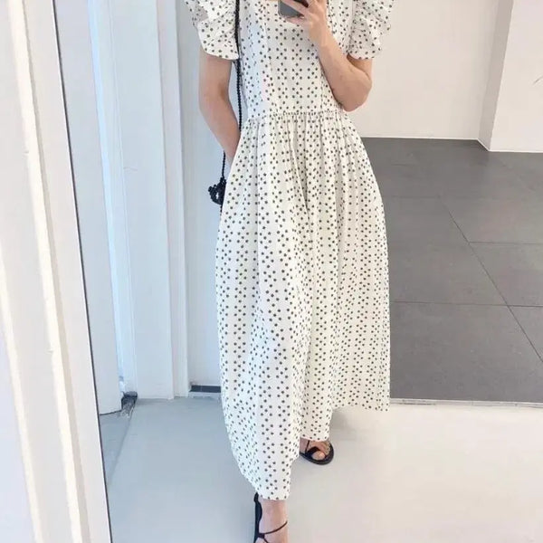 [BUNJANG] Frill Dress / 새상품) 프릴 원피스