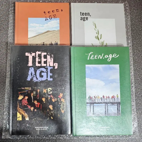[BUNJANG] SEVENTEEN TEEN AGE Album Set / 세븐틴 박수 틴에이지 앨범 세트 양도 TEEN AGE 앨범 4종