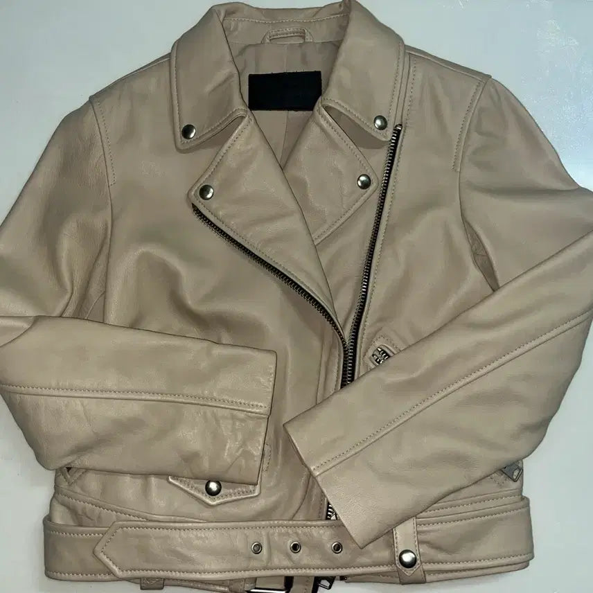 [BUNJANG] AllSaints Women's Genuine Leather Rider Jacket / 올세인츠 여성 양가죽 라이더