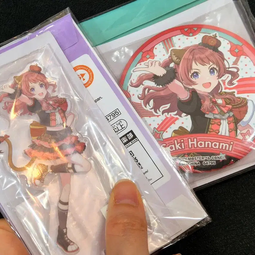 [BUNJANG] The Idolmaster SideM Sakaki Hanami Bundle Set / (새상품) 학원아이돌마스터 가쿠마스 하나미 사키 굿즈 일괄