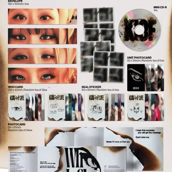 [BUNJANG] KISS OF LIFE Mini Album Who is She Who Ver. / KISS OF LIFE 미니 앨범 Who is she who ver.