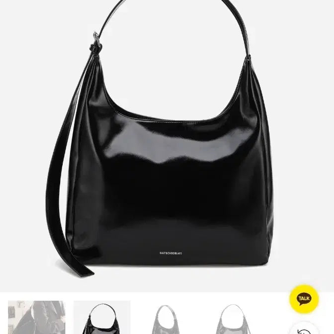 [BUNJANG] Salt & Chocolate Lumiere Shoulder Bag Black / 솔트앤초콜릿 가방 르미에 숄더백