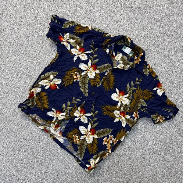 [BUNJANG] TwoPalms Hawaiian Short Sleeve Shirt / M 투팜스 TwoPalms 하와이안 반팔 셔츠 0721J1