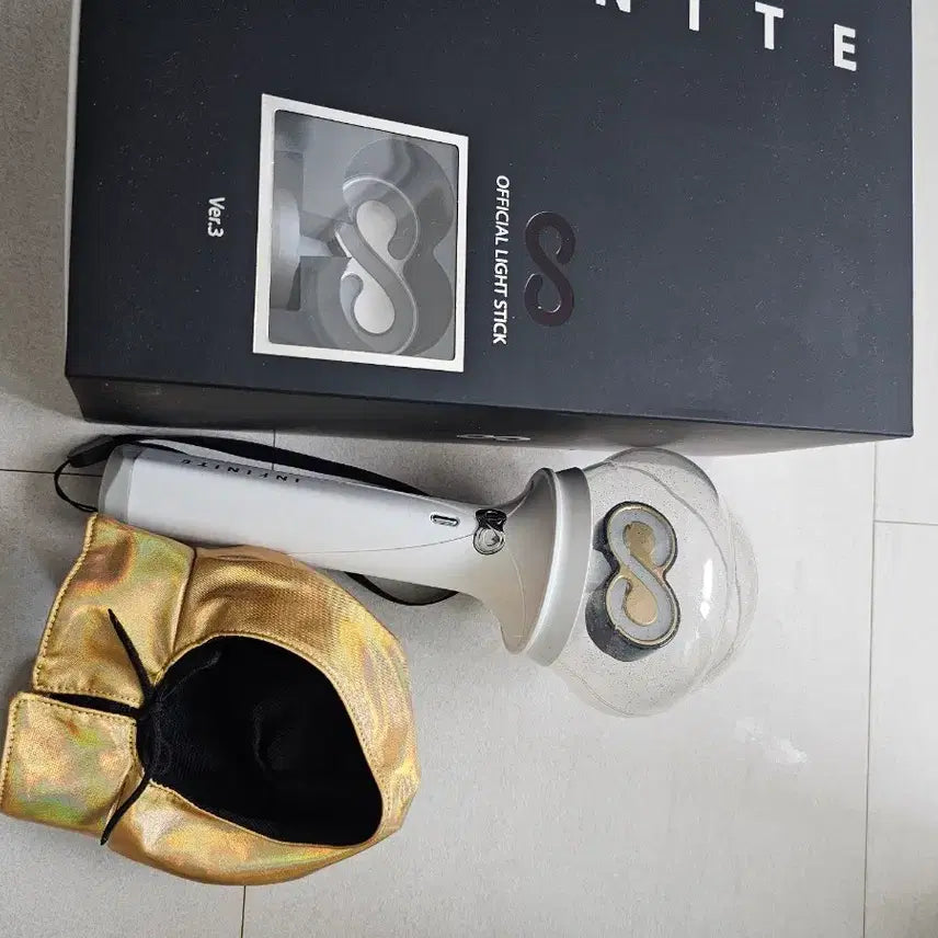 [BUNJANG] Infinite Official Lightstick Yeobong 3 Bundle Set with Cover / 인피니트응원봉 여봉3 판매합니다