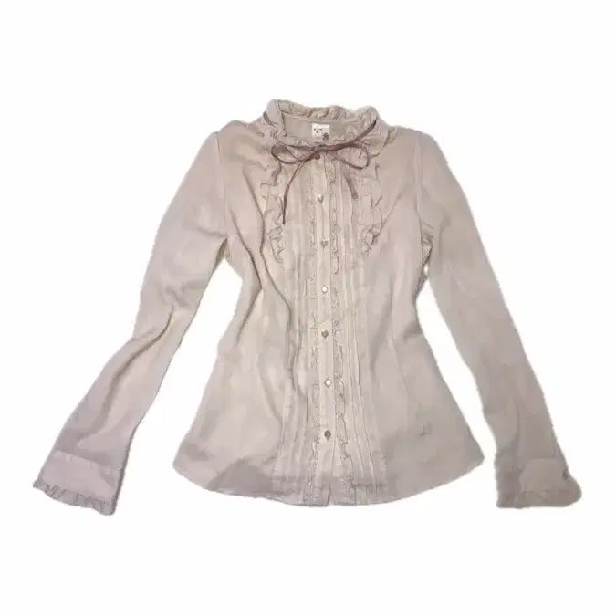[BUNJANG] A.R.W "Gong-gem Yeoju" Vintage "Onegyaru" Ribbon Blouse / a.r.w 공겜여주 빈티지 오네갸루 리본 블라우스