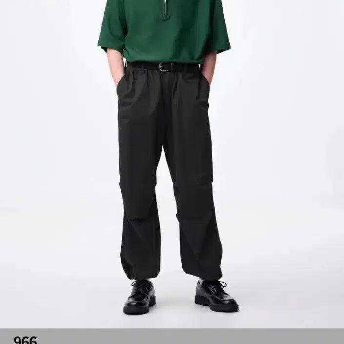 [BUNJANG] GU Men's Parachute Pants Black S / GU 남성 파라슈트 팬츠 블랙 S 새상품
