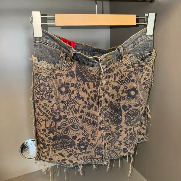 [BUNJANG] Vintage Y2K Denim Skirt / 일본 빈티지 y2k 데님스커트 청치마